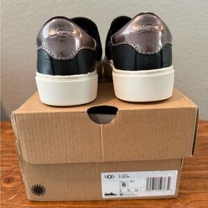 UGG Black and Cream Casual Shoes